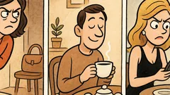 Виц: Жената си мисли, че съм с любовницата