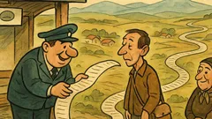 Виц: На теб ти се пада далечен път