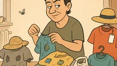 Виц: Сортирах летните дрехи на три групи