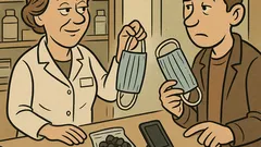 Виц: В аптеката — маски с активен въглен?