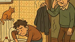 Виц: Защо ровиш в тоалетната чиния?