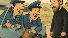 Виц: Полицаи качват поп в кола...