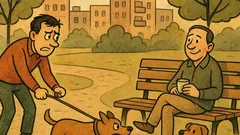 Виц: Не е верен на къса каишка