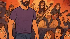 Виц: Чък Норис влиза на концерт на AC/DC