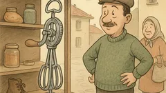 Виц: Малка обява: продавам яйце-бияч