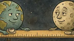 Виц: Какво е разстоянието Земя–Луна?