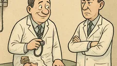 Виц: Доктор отива на преглед…