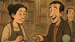 Виц: В книжарница: флумастери за втори клас?