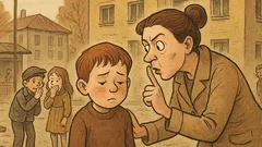 Виц: Мамо, казаха ми, че съм грозен