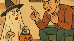 Виц: Тате, тате, искам Хелоуин...