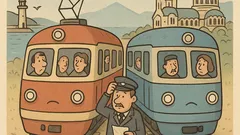 Виц: Два влака тръгват едновременно...