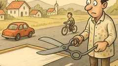 Виц: Кое платно не може да се отреже?