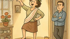 Виц: Защо искате развод, госпожо?