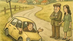 Виц: Кой беше виновен за катастрофата?