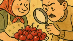 Виц: В черешите има червеи само ако...