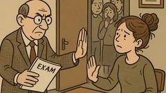 Виц: изпит в университета, неочакван обрат