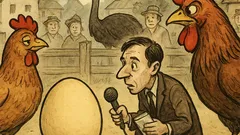 Виц: Кокошката снесе петкилограмово яйце…