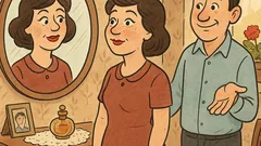 Виц: Скъпи, готова съм. Добре ли съм?