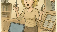 Виц: Блондинка в афект преинсталира Windows