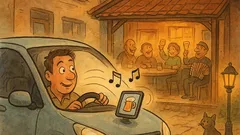 Виц: Купих си нова гласова навигация…