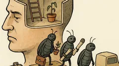 Виц: Бръмбарите напускат главата ми