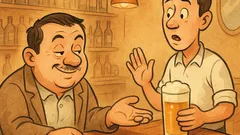 Виц: Българин в бар в Скопие...