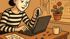 Виц: Мимето си преинсталира Windows сама