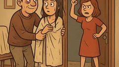 Виц: Откъде ти е тази синина?