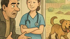 Виц: Кучето ми гони колите, докторе…