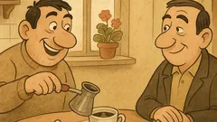 Виц: Кафе с райбер, ако може