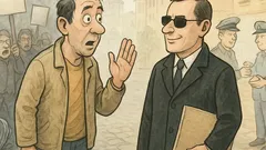 Виц: Ей, къде работиш сега?