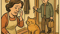 Виц: Прибира се мъжът вкъщи, жена плаче