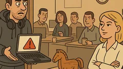 Виц: Админът влиза ядосан при колегите