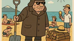 Виц: Надявам се това лято зимата...