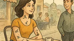 Виц: Харесвам татуирани жени