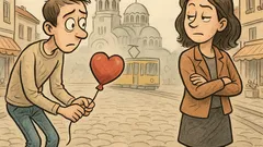 Виц: Влюбен ли си в мен?