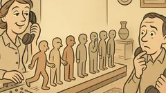 Виц: Номерът, който търсите, не отговаря...