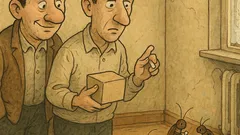 Виц: Купих тебешир против хлебарки...