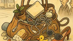 Виц: Какво няма в женската чанта?