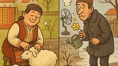 Виц: Вярно ли е, че който има овца?