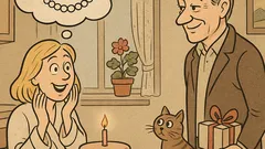 Виц: Блондинка сънува перлена огърлица…