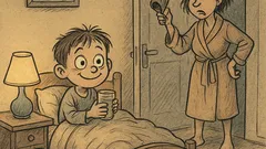 Виц: Мамо, пие ми се вода…