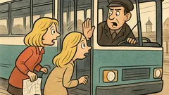 Виц: Две блондинки се качват в автобус...