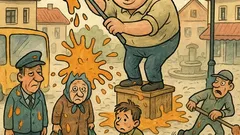 Виц: Когато човек е прост…