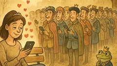 Виц: Написа статус „Чакам принц“