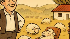 Виц: Иван има 17 овце...