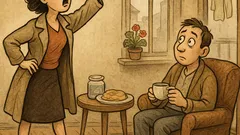 Виц: — Край, напускам те!