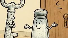 Виц: Кой ключ не може да отключи нищо?