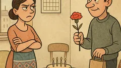 Виц: Дори не помниш рождения ми ден!