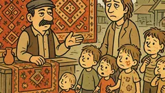 Виц: На сергията за килими...